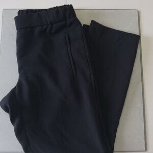 WILFRED | Charcoal Grey Ankle Cropped Dress Pants